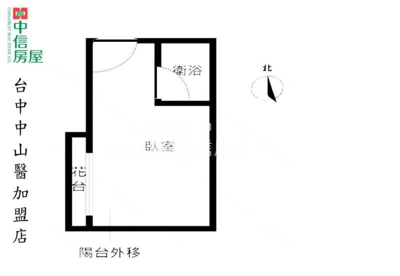 近草悟道河畔溫馨美套房屋室內格局與周邊環境