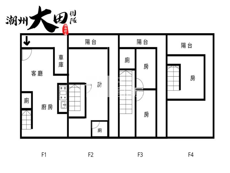 【專約】萬丹優質透天房屋室內格局與周邊環境