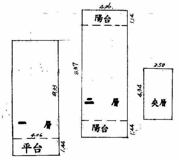 向上路樓店房屋室內格局與周邊環境