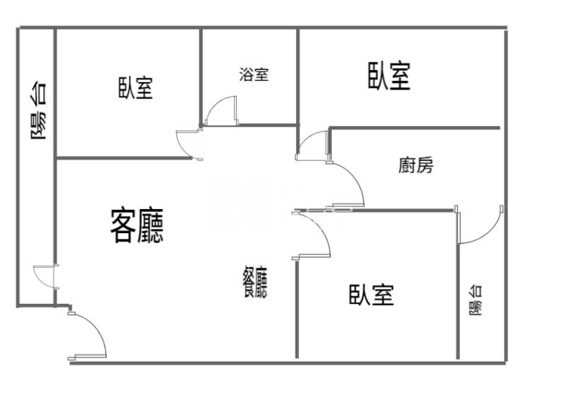 【奔馳】國寶江山3房房屋室內格局與周邊環境