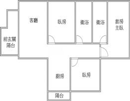 專任-竹科里美車位美廈房屋室內格局與周邊環境