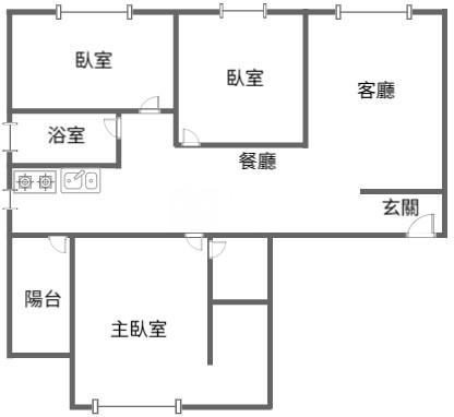 【奔馳】寶祥縣寶精美3房車房屋室內格局與周邊環境