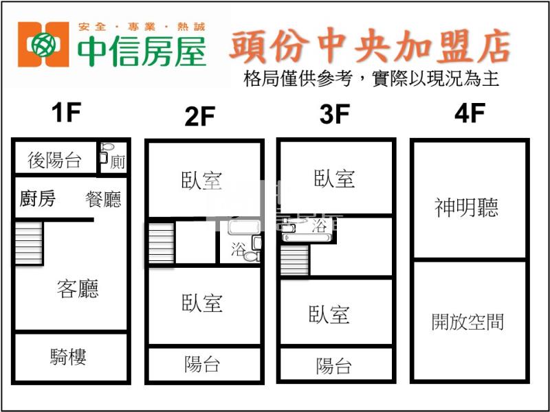 頭份后庄國小美透天房屋室內格局與周邊環境