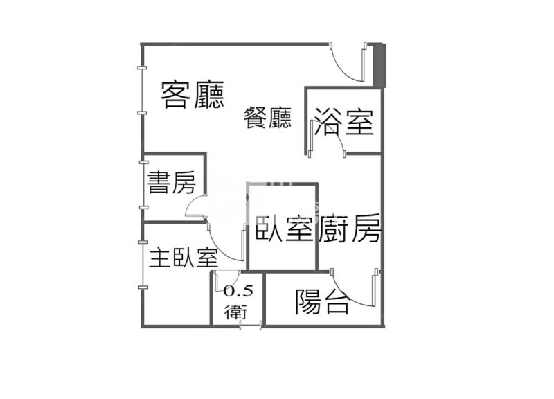 中央公園全新邊間三房平車房屋室內格局與周邊環境