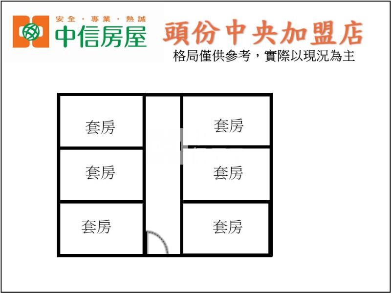 頭份大戶投套美廈房屋室內格局與周邊環境