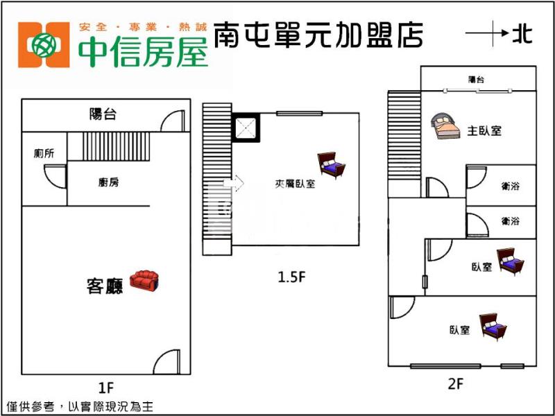 國大里高中近大買家樓店房屋室內格局與周邊環境