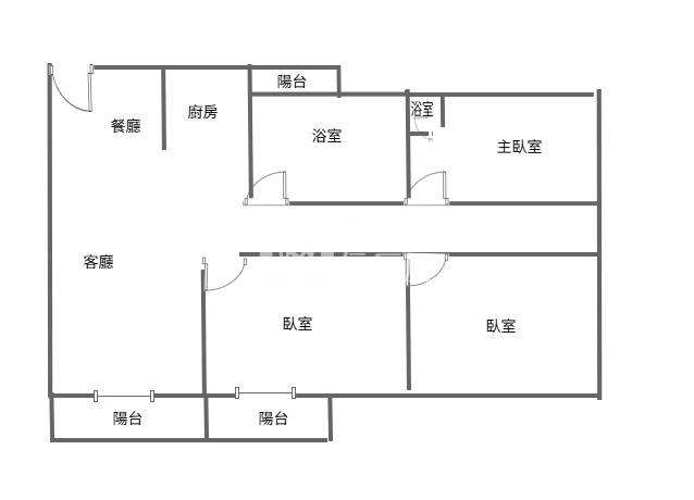 藝文特區G10捷運站美3房房屋室內格局與周邊環境