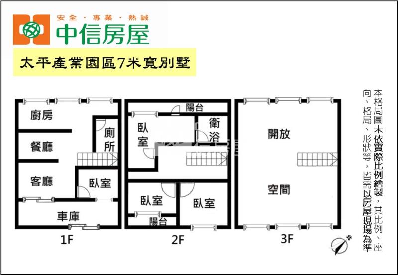 太平產業園區7米寬別墅房屋室內格局與周邊環境