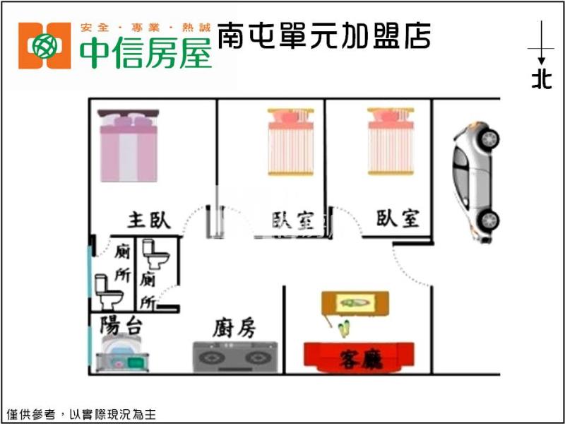 十甲旱溪重劃區全新裝潢平房房屋室內格局與周邊環境