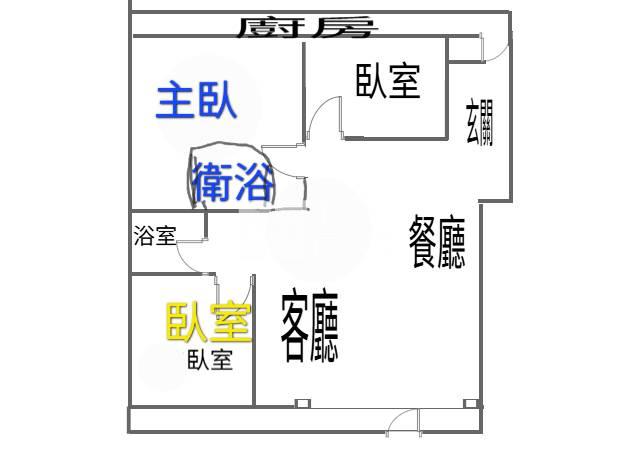 專任 觀音低總價一樓 樂購市大三房房屋室內格局與周邊環境