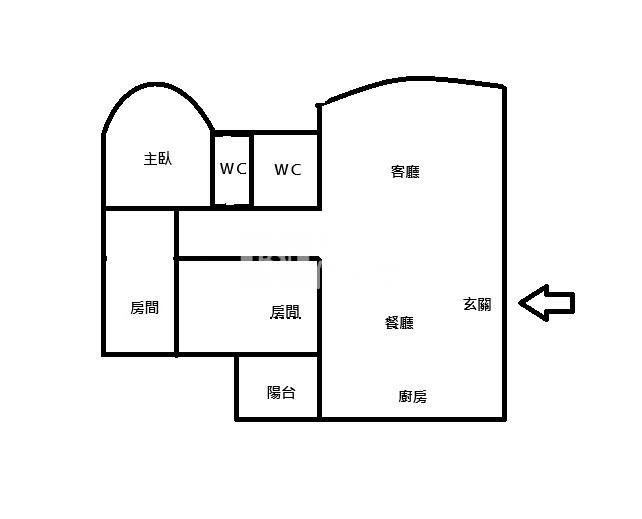【安家】新明國小智聖天廈3房雙車房屋室內格局與周邊環境
