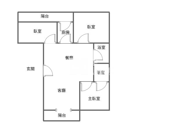 比佛利加州三房房屋室內格局與周邊環境