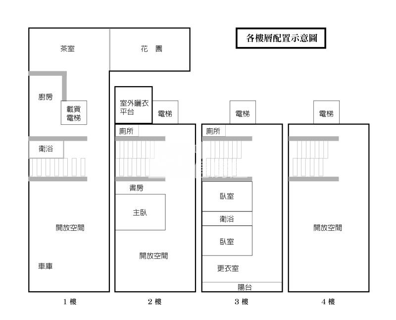 員林市區雙併三面採光陶藝家藝文大宅房屋室內格局與周邊環境