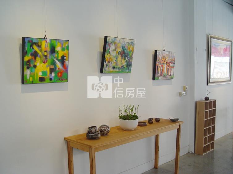員林市區雙併三面採光陶藝家藝文大宅房屋室內格局與周邊環境