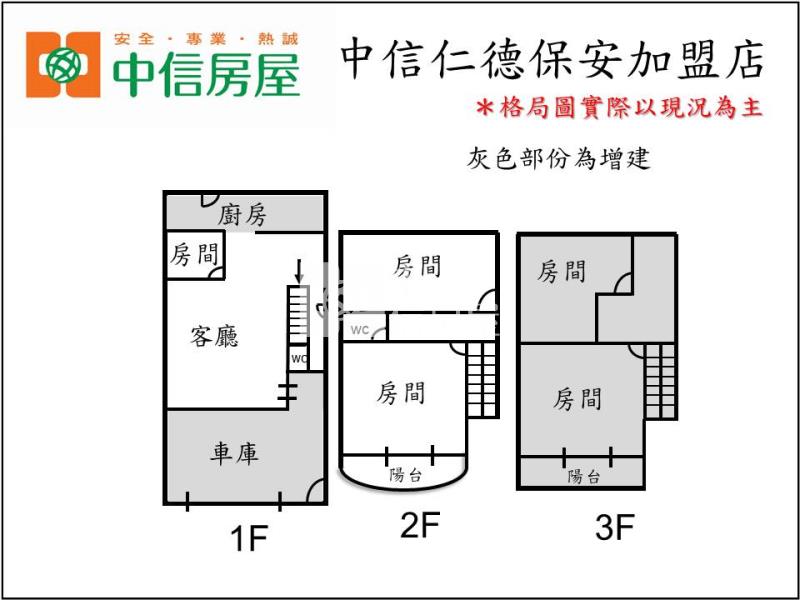 歸仁5房傳統透天房屋室內格局與周邊環境