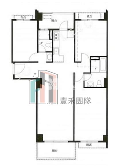 【豐禾】青埔A18河沐會館大3房+雙車房屋室內格局與周邊環境