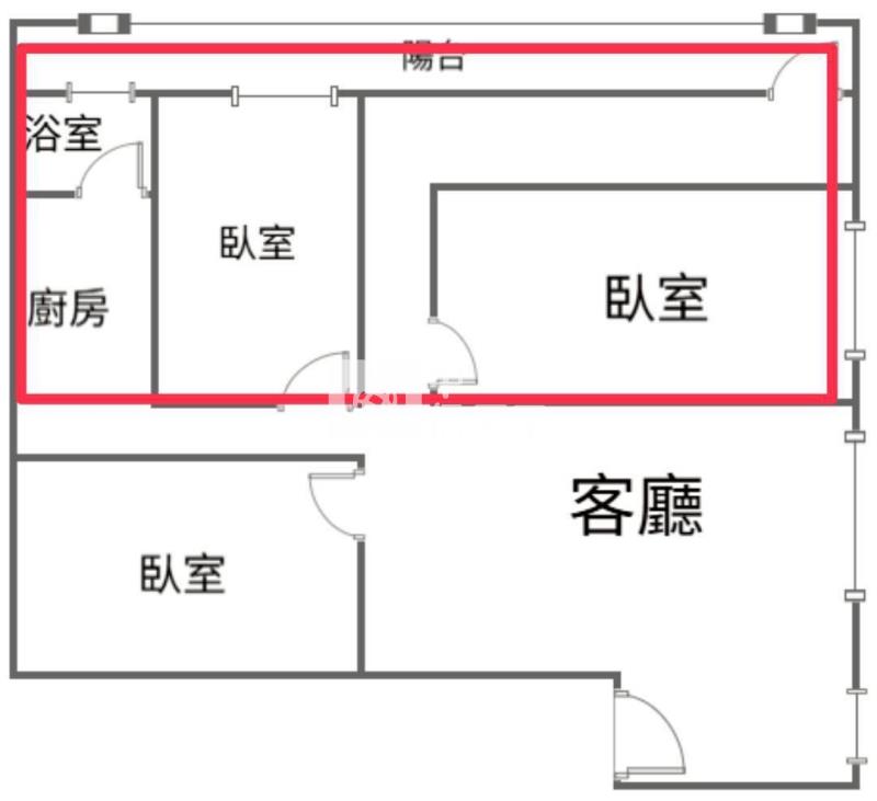 復旦商圈精美3房房屋室內格局與周邊環境