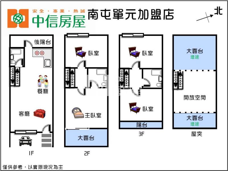 敬益時代前院停車別墅房屋室內格局與周邊環境