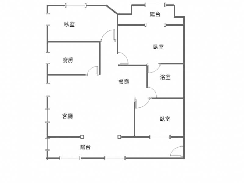 高樓層公園學區宅房屋室內格局與周邊環境