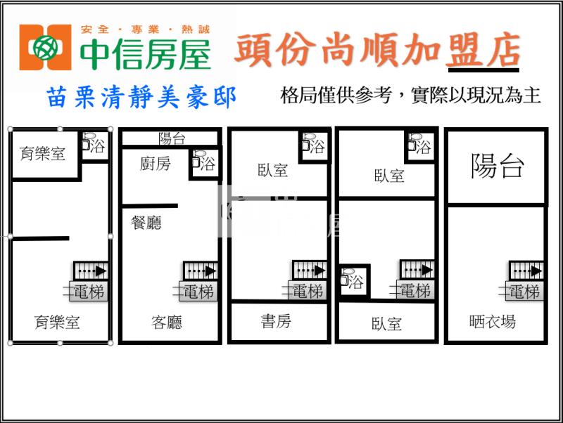 【專任】苗栗清靜美豪邸房屋室內格局與周邊環境
