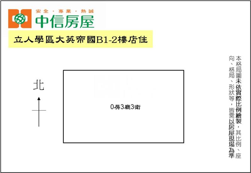 立人學區/大英帝國B1-2樓店住房屋室內格局與周邊環境