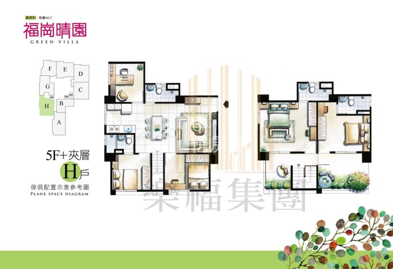 南投燈會旁全新樓中樓五房雙平車房屋室內格局與周邊環境