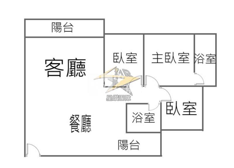 【星鑽】(專委)過嶺新市鎮大清3房車房屋室內格局與周邊環境