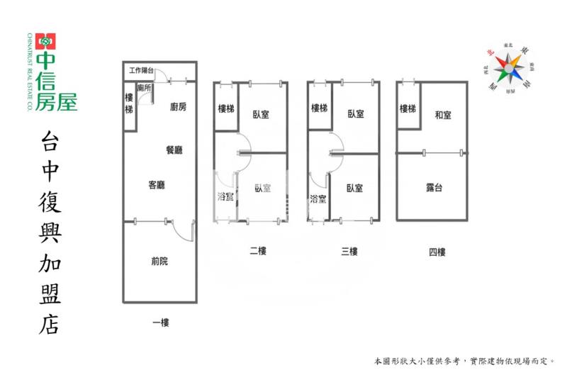 彰化田尾花園美墅房屋室內格局與周邊環境