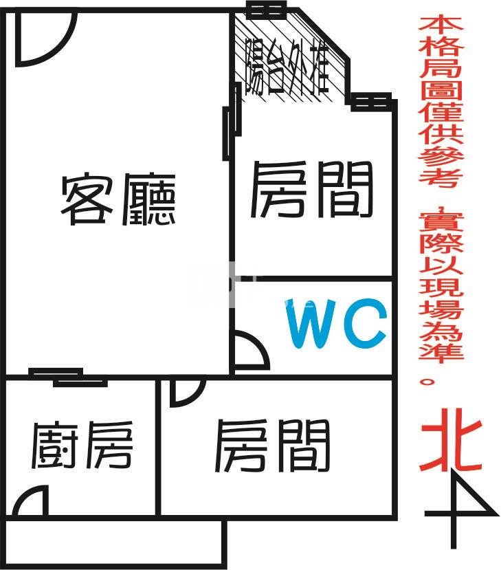 仁和商圈兩房美寓房屋室內格局與周邊環境