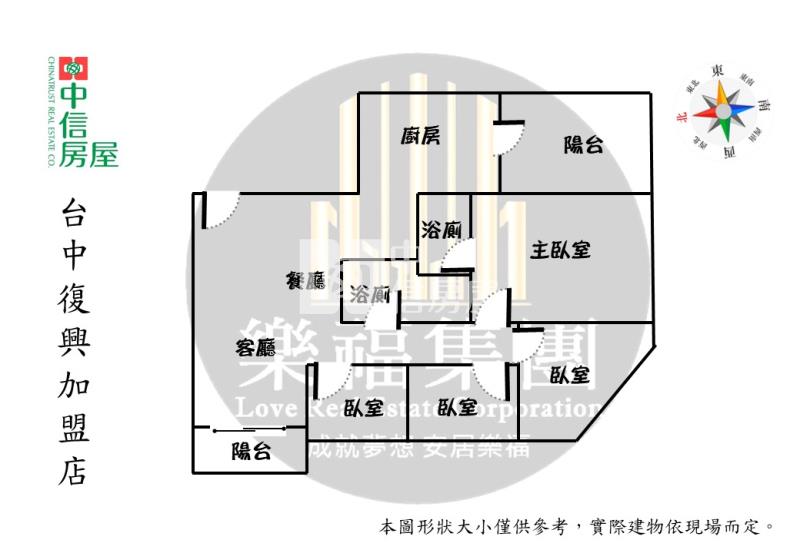 精武站旁角間輕屋齡超大4房雙車美厦房屋室內格局與周邊環境