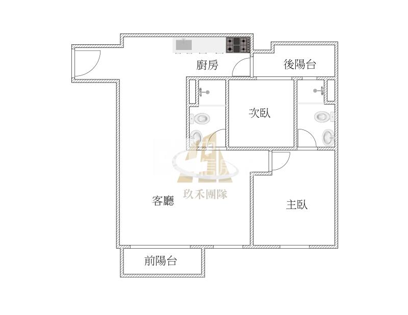 【玖禾】草漯全新景觀初見 2+1房車房屋室內格局與周邊環境