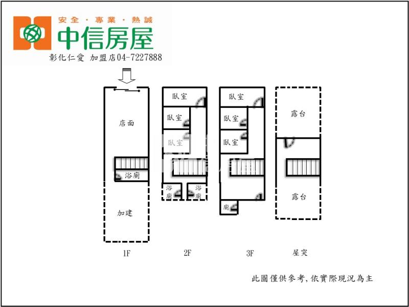 師大正竹和路透店房屋室內格局與周邊環境