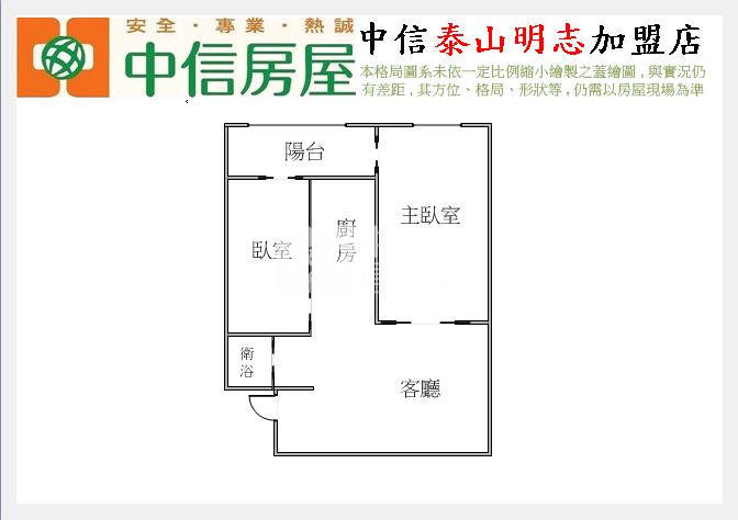 生活家視野景觀大兩房房屋室內格局與周邊環境