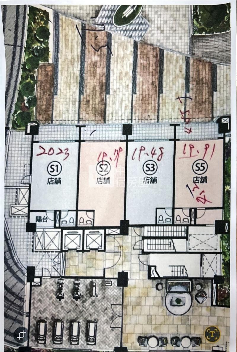 楊梅新農街全新店面+車位房屋室內格局與周邊環境