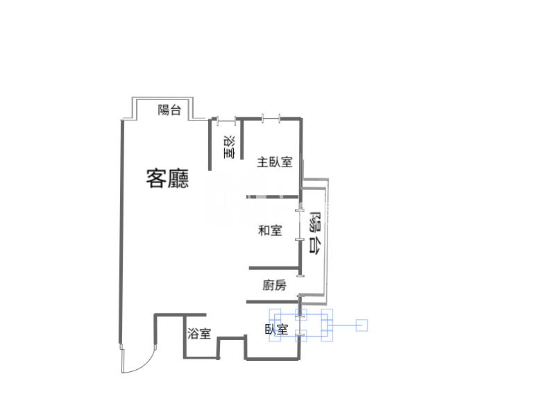 家樂福 溫馨電梯3房房屋室內格局與周邊環境