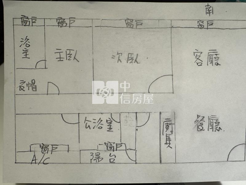 竹東二重國小美3房平車房屋室內格局與周邊環境