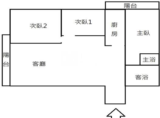東山河3房平車大樓房屋室內格局與周邊環境