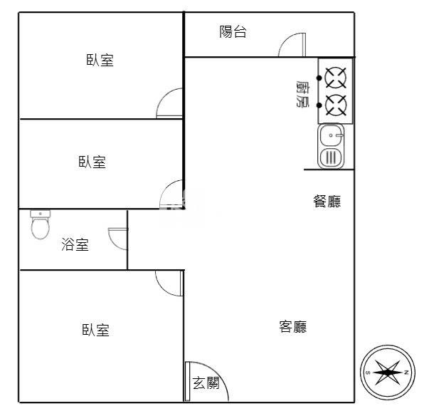 平鎮高中中悅桂冠整新超美大三房房屋室內格局與周邊環境