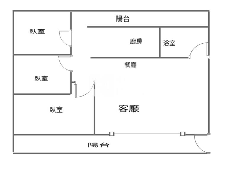 【奔馳】龜山區幸福社區精美3房房屋室內格局與周邊環境
