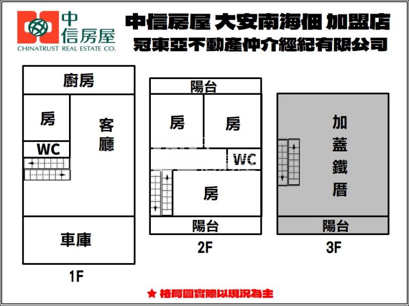 九份子旁朝南七米大面寬車墅房屋室內格局與周邊環境