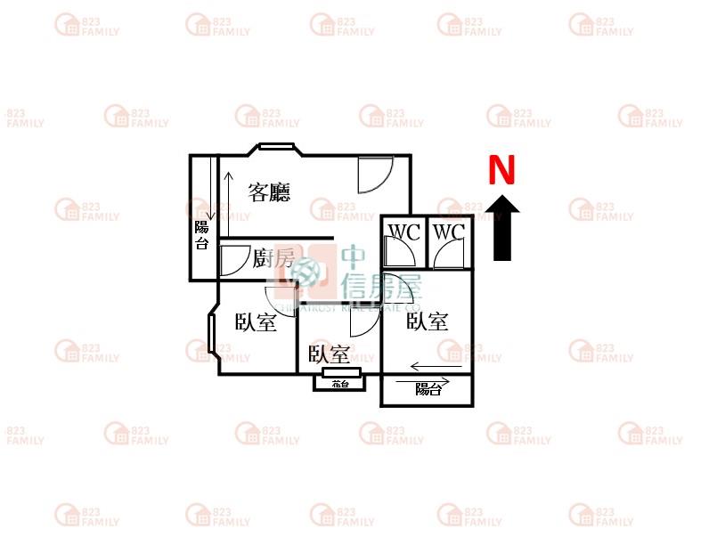 松竹全新整理精裝3房房屋室內格局與周邊環境