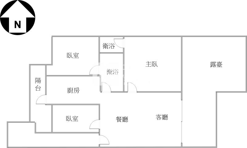 太平宜欣凡爾賽三房房屋室內格局與周邊環境