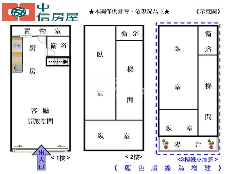 d-49桃園後站商圈透天房屋室內格局與周邊環境