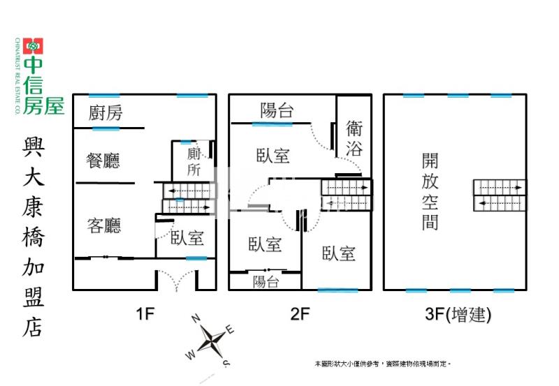太平產業園區7米大面寬臨路透天房屋室內格局與周邊環境