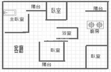 潮州新屋齡平車美廈房屋室內格局與周邊環境