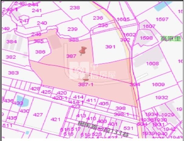 龍潭區楊銅路泥橋段一般農業區.交通用地房屋室內格局與周邊環境