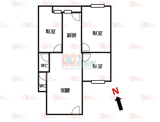 日耀天地全新裝潢電梯三房房屋室內格局與周邊環境