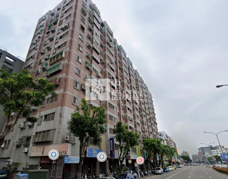 中山醫捷運站~超級大文心三房平車美屋房屋室內格局與周邊環境