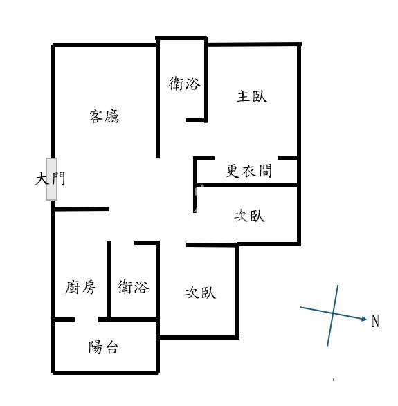 桃園醫院旁雙車景觀房房屋室內格局與周邊環境