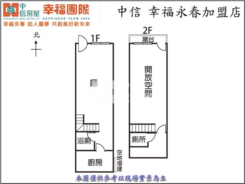 中興大學旁1-2樓透天房屋室內格局與周邊環境